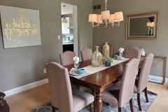 Staged Dining Room